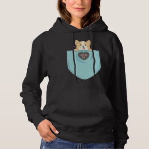 Sudadera Corgi En Pocket Corgi Mom