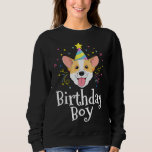 Sudadera Corgi For Kids Birthday Boy Dog Party Puppy<br><div class="desc">Corgi For Kids Birthday Boy Dog Party Puppy</div>