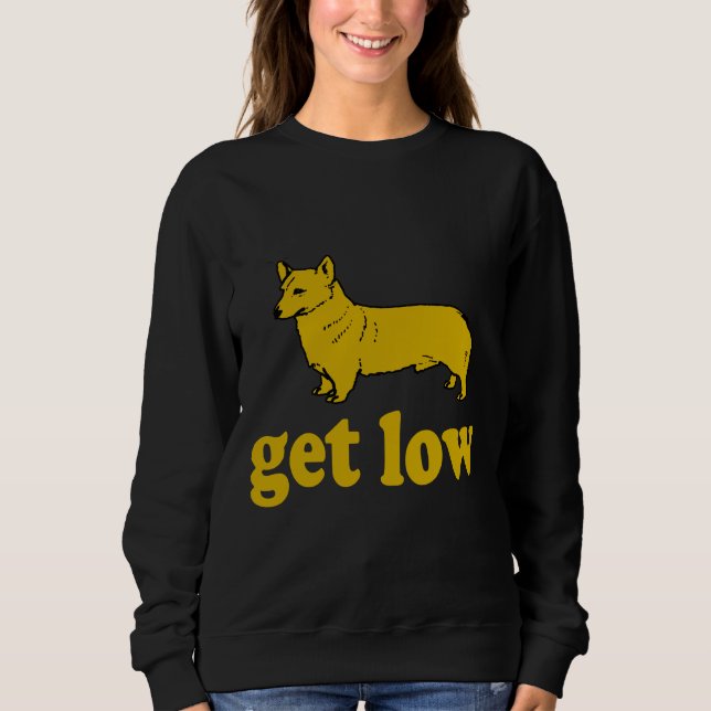 Sudadera Corgi Get Low (Anverso)