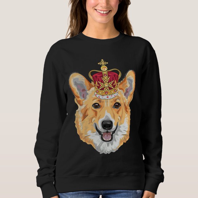 Sudadera Corgi Happy (Anverso)