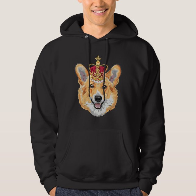 Sudadera Corgi Happy (Anverso)