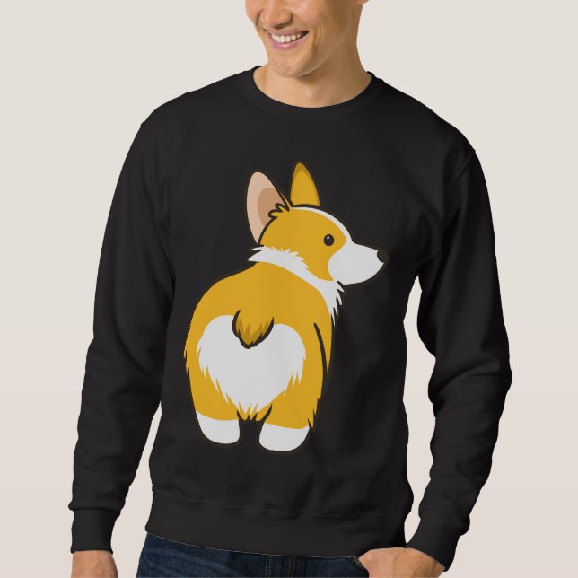 Sudadera Corgi Heart Butt (Anverso)