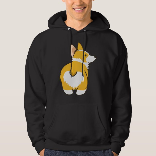 Sudadera Corgi Heart Butt (Anverso)