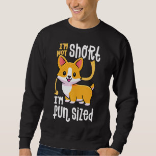 Sudadera Corgi Im No Corto Perro Fiesta Divertido