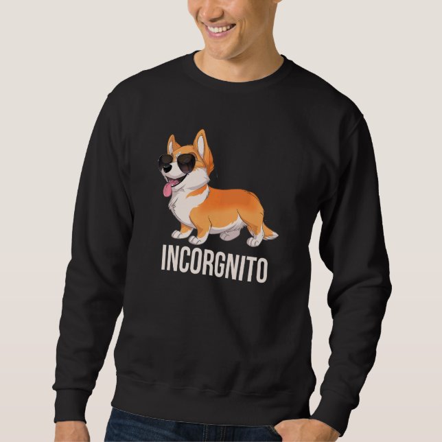Sudadera Corgi Incorgnito Cute Incognito Corgi Con Sunglas (Anverso)