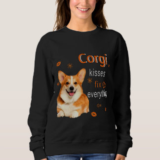 Sudadera Corgi Kisses Fix Everything   1249