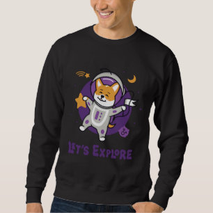 Sudadera Corgi Let X S Explorar Astronauta Hermoso C
