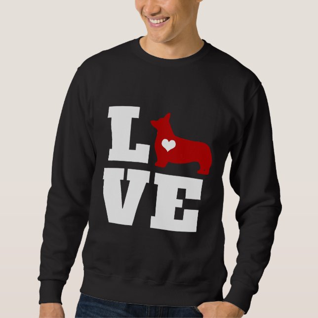 Sudadera Corgi Love Corgi (Anverso)