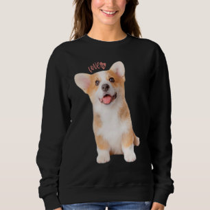 Sudadera Corgi Love is Dog Mom Dad Puppy Mascota Mujeres Ho
