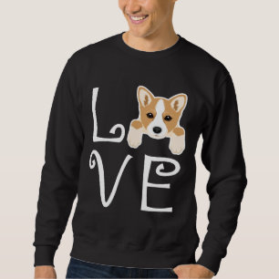Sudadera Corgi Love Relaxed Fit