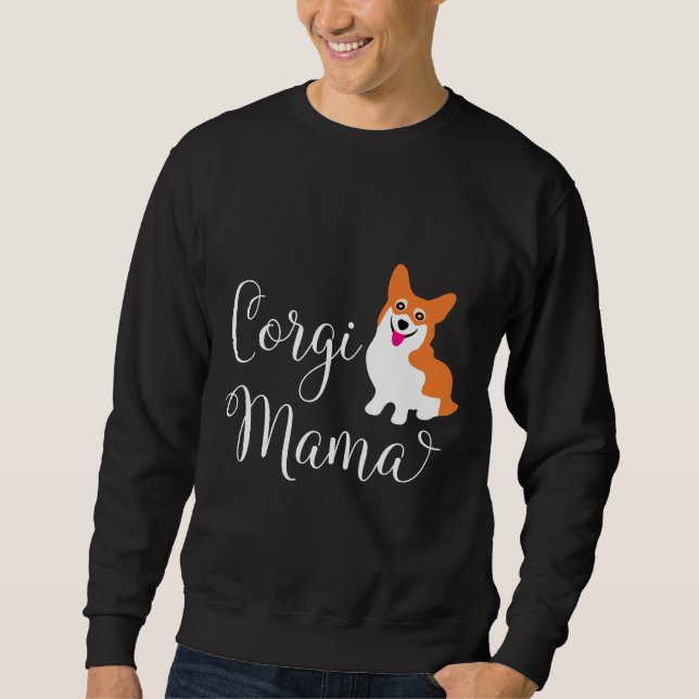 Sudadera Corgi Mama 130 (Anverso)
