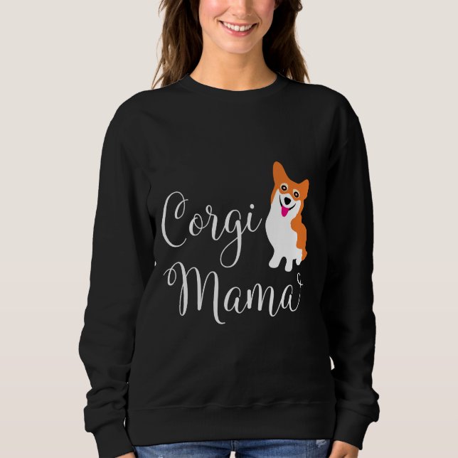 Sudadera Corgi Mama 130 (Anverso)