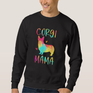 Sudadera Corgi Mama Colorful Beagle Dog Mom Tees