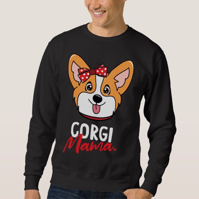 Sudadera Corgi Mama Dog (Anverso)
