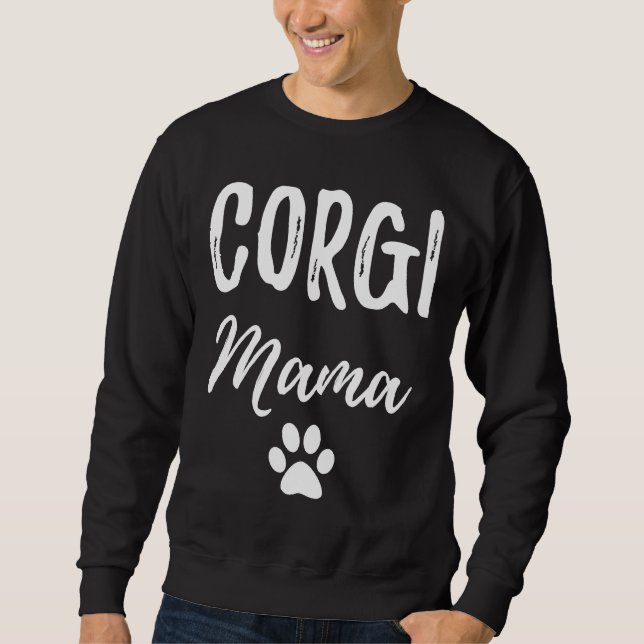 Sudadera Corgi Mama Dog Mom (Anverso)