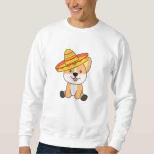 Sudadera Corgi Mexico Sombrero Dogs Dulces Para Niños