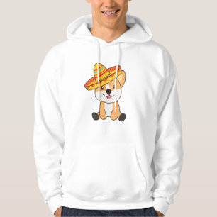 Sudadera Corgi Mexico Sombrero Dogs Dulces Para Niños