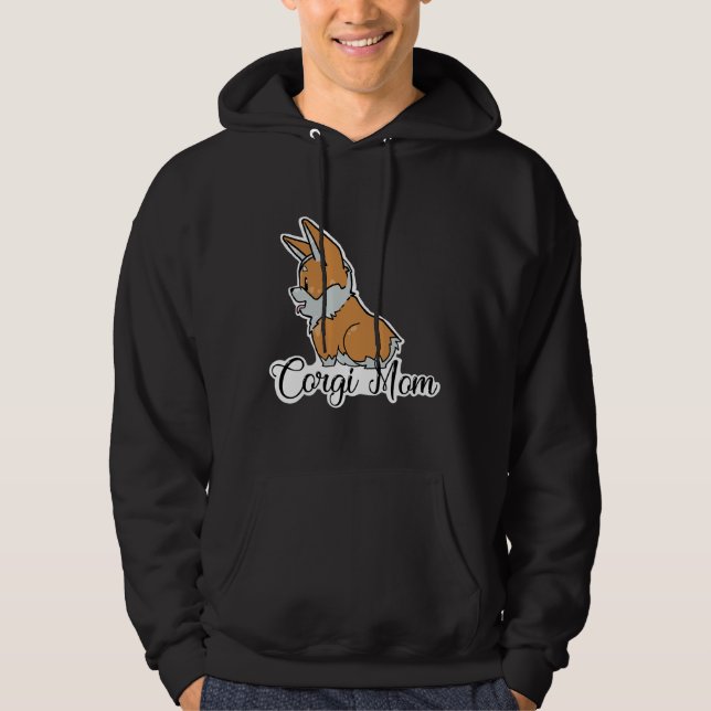 Sudadera Corgi Mom 276 (Anverso)
