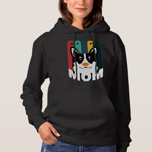Sudadera Corgi Mom 488 (Anverso)