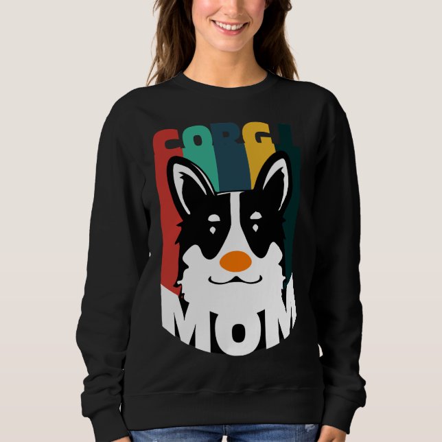 Sudadera Corgi Mom 488 (Anverso)