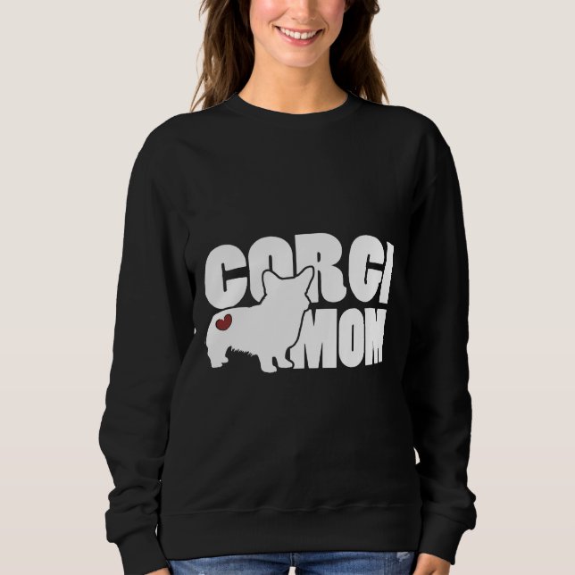 Sudadera Corgi Mom For Welsh Corgi (Anverso)