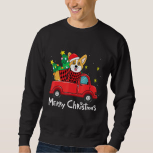Sudadera Corgi Navidades Camión Perro Mamá Perro Navidad Pe