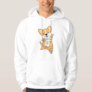 Sudadera Corgi Navidades Nieve Animales De Invierno Corgis