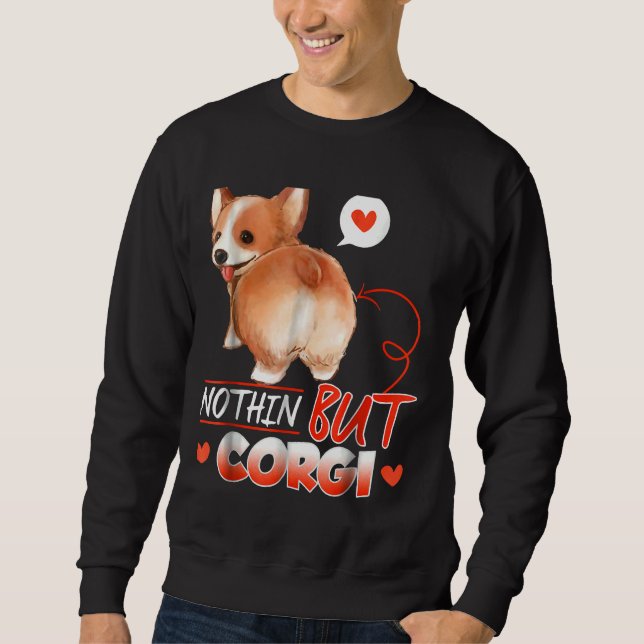 Sudadera Corgi Nothing  Long Sleeve (Anverso)