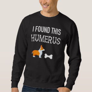 Sudadera Corgi Perro Halloween Humo Encontré Este Humerus