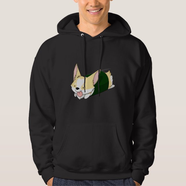 Sudadera Corgi Roll (Anverso)