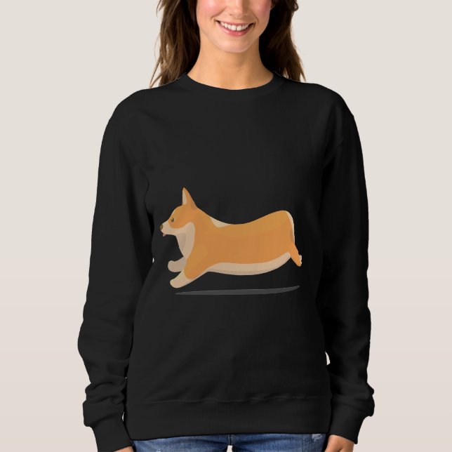 Sudadera Corgi Running 953 (Anverso)