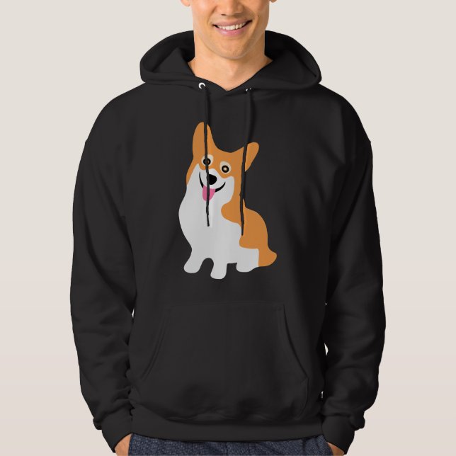 Sudadera Corgi Smile (Anverso)