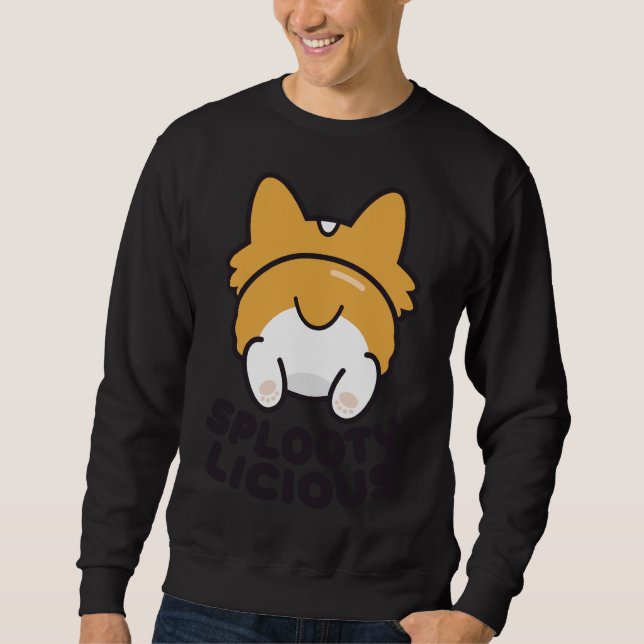 Sudadera Corgi Splooting 388 (Anverso)