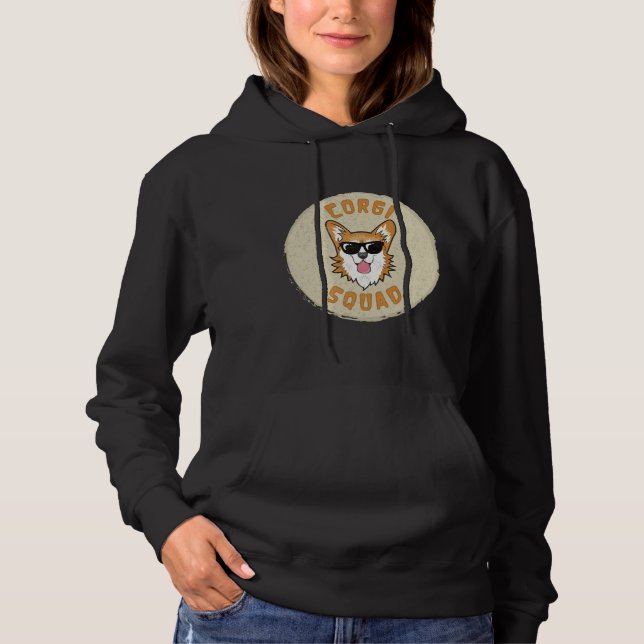 Sudadera Corgi Squad Corgi Dog Funny Corgi (Anverso)