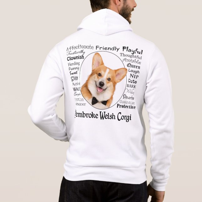 Sudadera Corgi Traits Hoodie (Reverso)