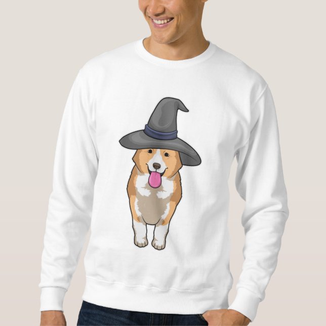 Sudadera Corgi Witch (Anverso)