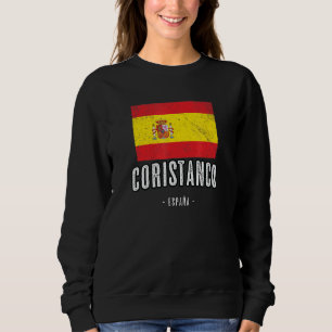 Sudadera Coristanco España Es Bandera Ciudad - Bandera Ropa