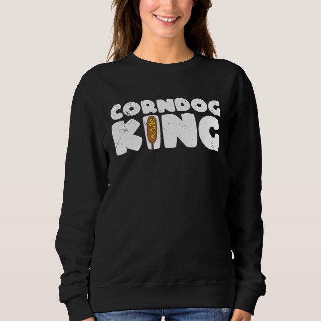 Sudadera Corn Dog King Corn Dogs (Anverso)