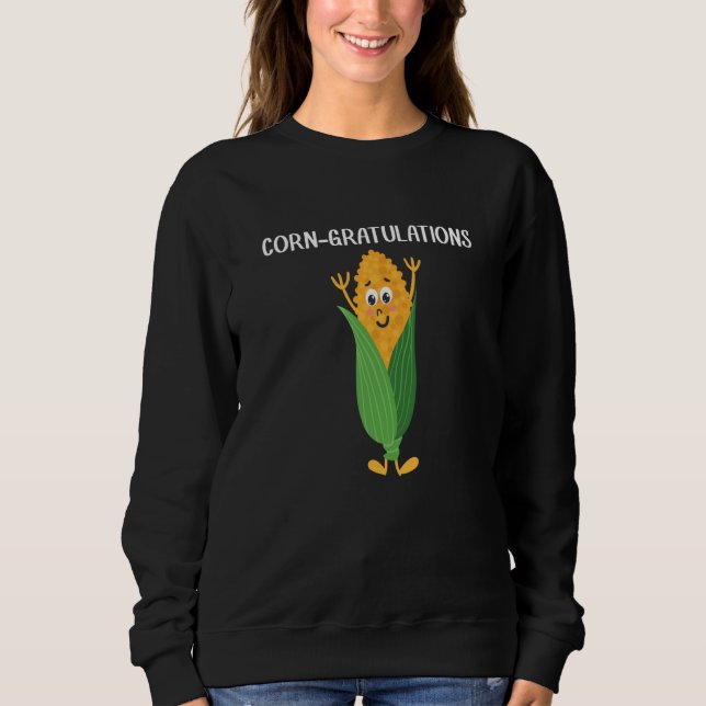 Sudadera Corn gratulations Sweet Corn Farmer Corn (Anverso)