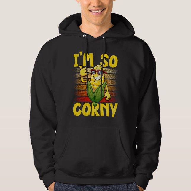 Sudadera Corn Vegetables  i´m so Corny (Anverso)