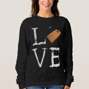 Sudadera Cornhole Bean Bag Love Toss Game