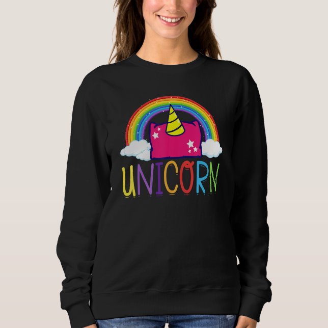 Sudadera Cornhole Corn Hole Unicorn (Anverso)