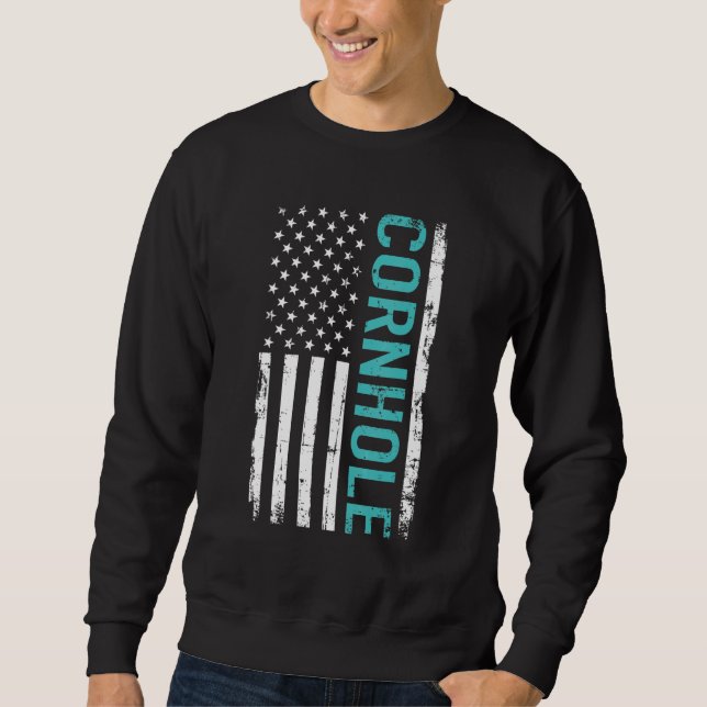 Sudadera Cornhole Usa (Anverso)