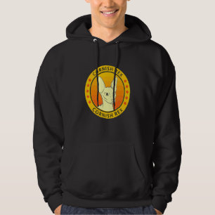 Sudadera Cornish Rex Cat Retrato