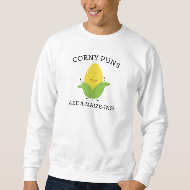 Sudadera Corny Puns (Anverso)