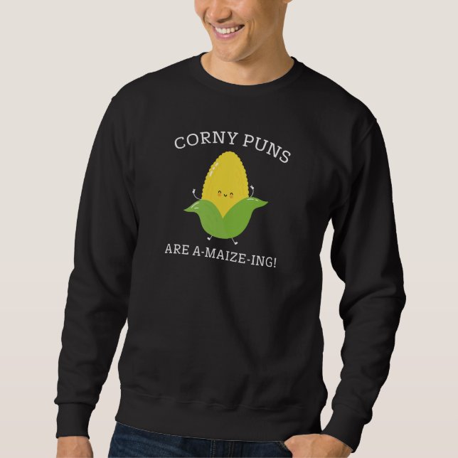 Sudadera Corny Puns (Anverso)