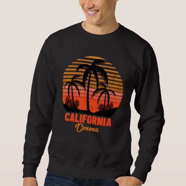 Sudadera Corona California (Anverso)