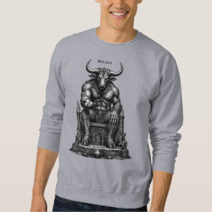 Sudadera Corona de Moloch, el Rey Infernal