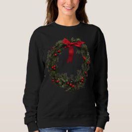 SUDADERA CORONA DE NAVIDAD