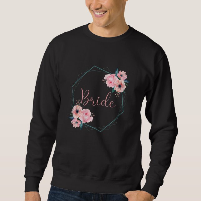 Sudadera Corona de rosas para la fiesta de soltera y desped (Anverso)